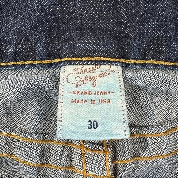 Vintage True Religion Men's Size 30x33 Embroidered Flared Jeans Made in USA - Picture 3 of 13